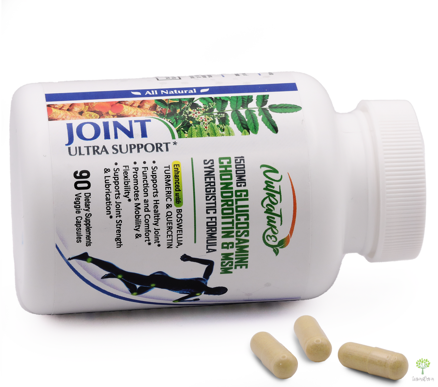 JointFlex Pro - 90 Veggie Capsules for Advanced Bone & Joint Support